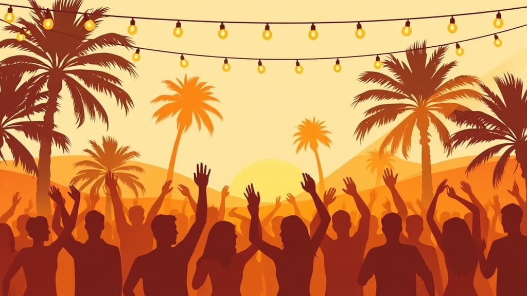 Crowd fiesta