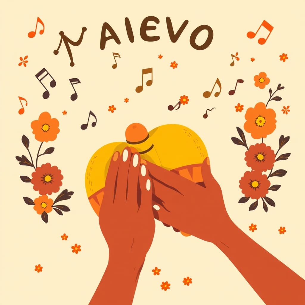 Maracas y palmas